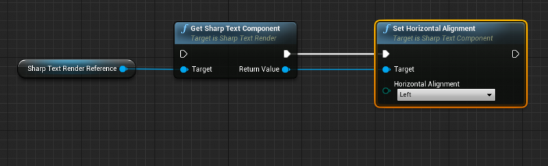Set Horizontal Alignment - SUMFX